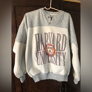 Vintage Harvard University Crewneck Sweatshirt